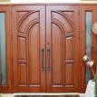 Mahogany door